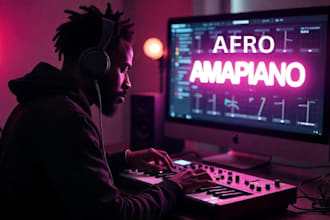 be your male african afro or amapiano singer and songwriter