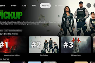 rebrand iptv app for mobile, smart tv, android or firestick