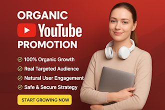 shoutout and boost your youtube channel with superfast organic subscriber