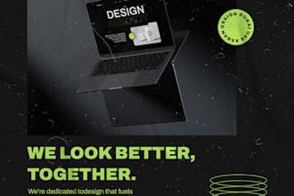design a modern responsive webflow or shopify website with premium UI UX
