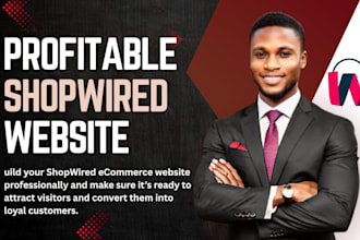 build a profitable shopwired ecommerce website custom online store for business