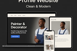 create a modern and responsive webflow profile website