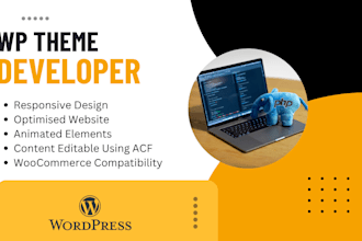develop a custom wordpress theme using acf