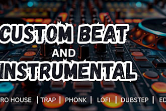produce original beat afro house trap phonk lofi instrumental