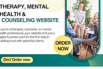 theraphy website, counseling website, mental health wellness website