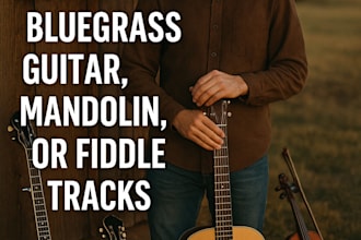 record session guitarist mandolin, banjo, fiddle bluegrass or western music