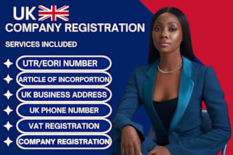 do uk company formation vat registration, uk ltd company registration, eori, utr