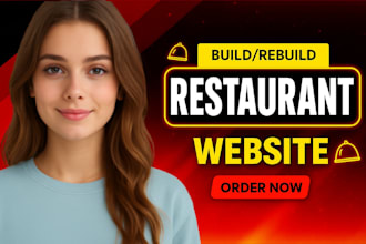 design shopify restaurant website, restaurant menu design, restaurant logo