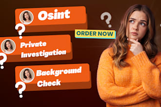 conduct a background check osint find someone on any US citizen