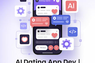 develop ai mobile app, dating app clone, tinder bot, hinge or bumble bot