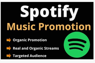 do organic spotify music promotion, spotify followers