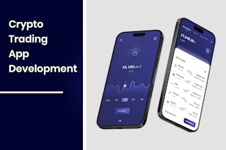 create crypto wallet apps, crypto trading website, crypto exchange website