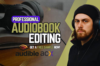 edit and master your audiobook for acx