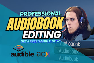 prepare your audiobook for audible and acx quality