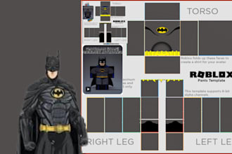 custom roblox clothing  props accessories and character modeling outfit ugc
