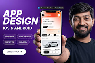 ai mobile app design in figma, business app design, mobile app ui ux