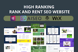 design rank and rent an hvac website in the US, canada, or germany
