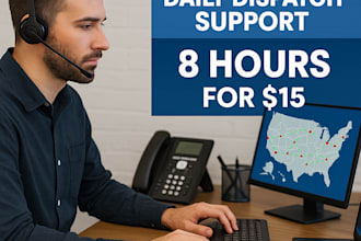 handle truck dispatching, driver coordination, and logistics