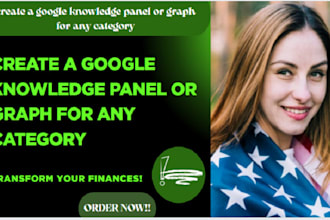 create a google knowledge panel or graph for any category