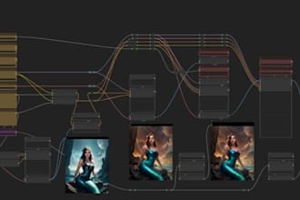 train flux lora models for stable diffusion comfyui workflow nsfw node ai image