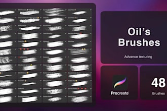 sell unique procreate brush packs for digital art