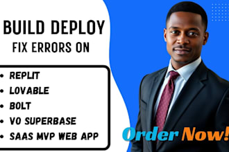 build deploy fix errors on lovable replit bolt new v0 saas mvp web app supabase