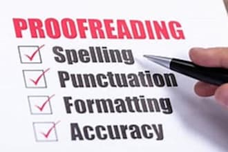 proofread any job, nothing too big or small
