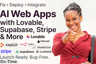 fix bug code, deploy lovable replit mvp webapp vibe coded app bolt new cursor ai