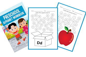 design kids activity books, worksheets, and magazine style layouts for zoho
