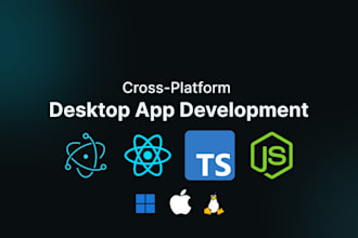 build custom cross platform desktop app with electron
