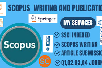 write and publish your article in top scopus  journal
