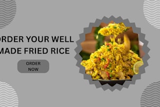 do fried rice with good nutrition whole meal and chicken