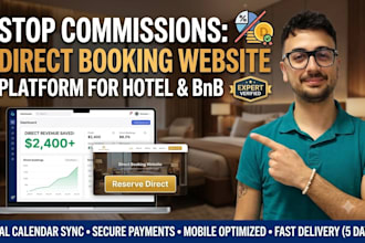 build a direct booking hotel or bnb website