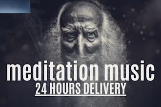 compose relaxing meditating music for sleep, healing, or mindfulness