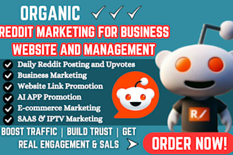 manage reddit post upvote for ai blog app business website saas product link