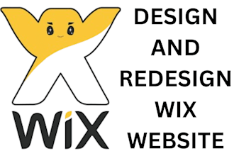 design and redesign wix website wix seo wix code website maintenance