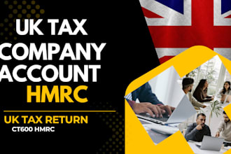 file uk ltd company account ct600 and uk vat return