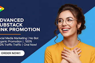 do organic substack promotion, substack page link promotion to target audience