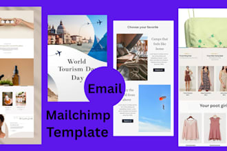 design mailchimp email template