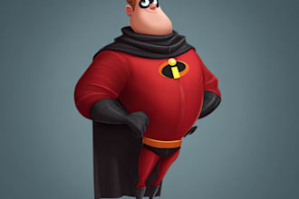 create photo to cartoon character superhero comic book