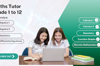 be your online math tutor for algebra and calculus
