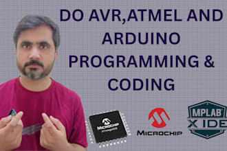 do avr, atmel, and arduino microcontroller coding and programming