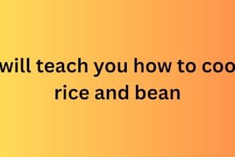 teach you how to cook and bean