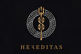 design luxury fashion apparel and clothing brand logo