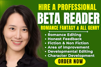 be your romance beta reader novel beta reader horror romance fantasy beta reader