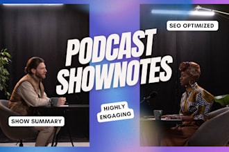 help your podcast rank with SEO powered show notes and summaries