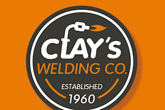 create beautiful weding and welder logo design in 24 hours