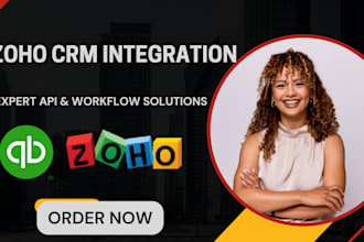 setup zoho crm integration zoho automation api workflows with quickbooks