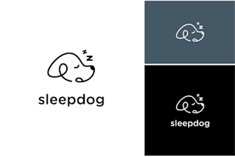 make your imagination in a transparency animal and pet logo