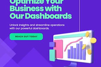 design custom tableau dashboards and reports for your business